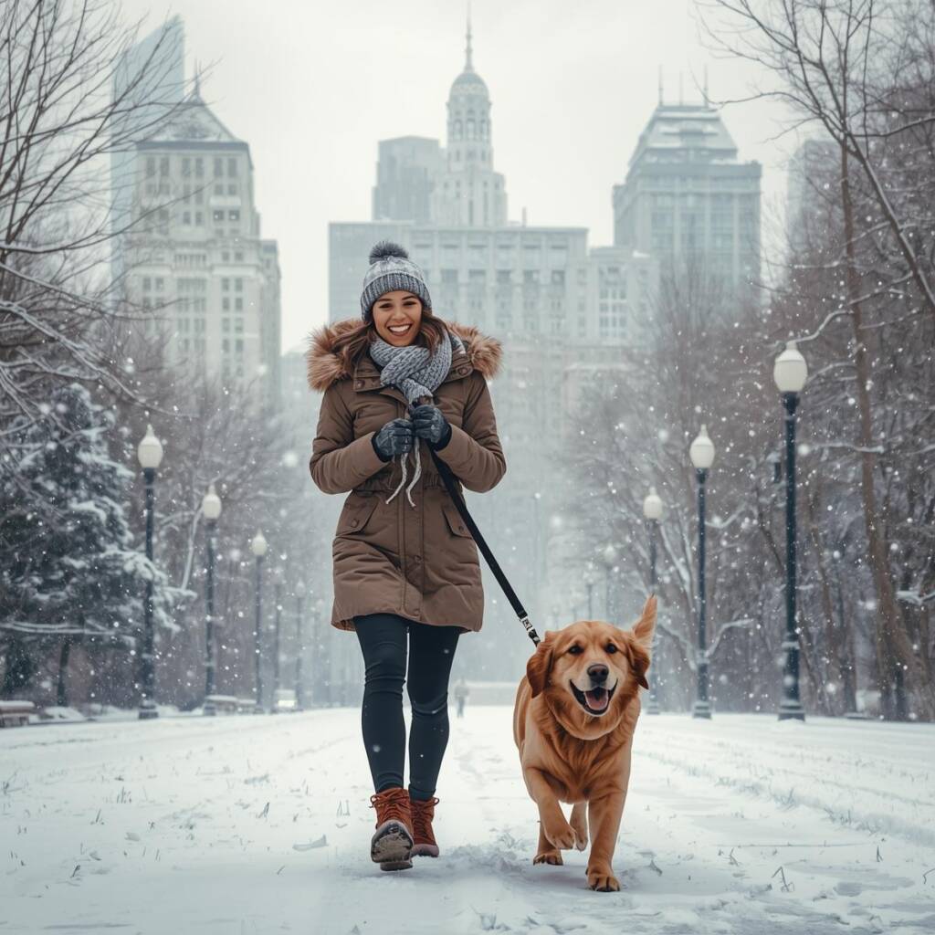 Routine winter dog walks keep pets healthy during Walk Your Pet Month. Stay At Home Pet Services in Cincinnati ensures safe, flexible walks year-round