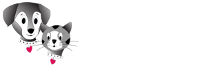 Stay at Home Pet Services logo white